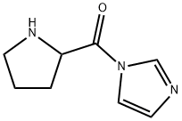 1H-Imidazole,1-(2-pyrrolidinylcarbonyl)-(9CI) Struktur