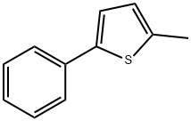 2-METHYL-5-PHENYLTHIOPHENE Struktur