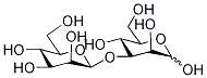 3-O-β-D-Mannopyranosyl D-Mannose Struktur