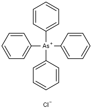 TETRAPHENYLARSONIUM CHLORIDE Structure