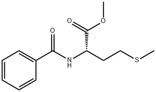 methyl N-benzoyl-L-methionate Struktur