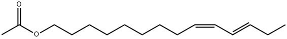 Z,E-9,11-TETRADECADIENYL ACETATE Struktur