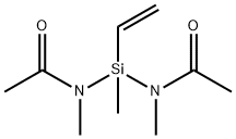 N,N'-(vinylsilylene)bis(N-methylacetamide) Struktur