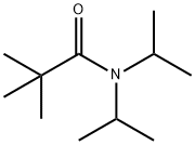 Propanamide, 2,2-dimethyl-N,N-bis(1-methylethyl)- Struktur