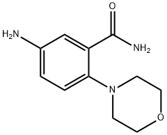 5-AMINO-2-MORPHOLIN-4-YL-BENZAMIDE Struktur