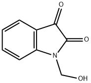 1-(Hydroxymethyl)indoline-2,3-dione Struktur