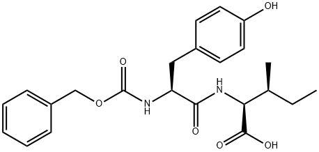 Z-TYR-ILE-OH Struktur