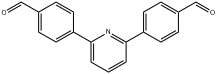 4,4'-(2,6-Pyridinediyl)bisbenzaldehyde Struktur