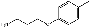 3-(4-methylphenoxy)propan-1-amine Struktur