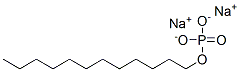 Phosphoric acid, dodecyl ester, sodium salt Struktur