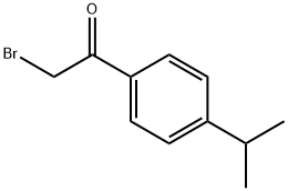 2-bromo-4-isopropylacetophenone Structure