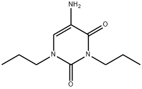 5-AMINO-1,3-DIPROPYL-1,2,3,4-TETRAHYDROPYRIMIDINE-2,4-DIONE Struktur