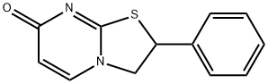 8-phenyl-7-thia-1,5-diazabicyclo[4.3.0]nona-2,5-dien-4-one Struktur