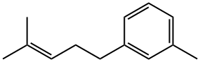 1-(3-METHYLPHENYL)-4-METHYL-3-PENTENE Struktur