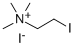 (2-iodoethyl)trimethylammonium iodide Struktur