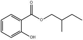 2-methylbutyl salicylate Struktur