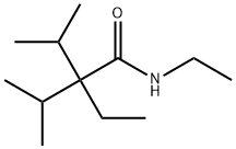 N,2-diethyl-2-(isopropyl)-3-methylbutyramide Struktur