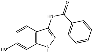 Benzamide, N-(6-hydroxy-1H-indazol-3-yl)- (9CI) Struktur