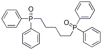 Diphenyl[5-(diphenylphosphinyl)pentyl]phosphine oxide Struktur