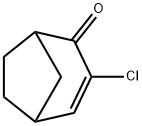 Bicyclo[3.2.1]oct-3-en-2-one,  3-chloro- Struktur