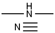 Dimethylammonium cyanide Struktur