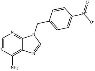 N6-(PARA-NITROBENZYL)ADENINE Struktur