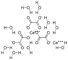 CERIUM(III) OXALATE NONAHYDRATE Struktur