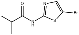 Propanamide,  N-(5-bromo-2-thiazolyl)-2-methyl- Struktur