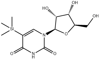 5'-O-(Trimethylsilyl)uridine Struktur