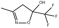 4,5-DIHYDRO-5-HYDROXY-3-METHYL-5-(TRIFLUOROMETHYL)ISOXAZOLE Struktur