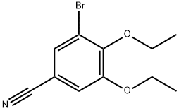 3-BROMO-4,5-DIETHOXY-BENZONITRILE price.