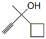 1-Cyclobutyl-1-ethynylethanol Struktur