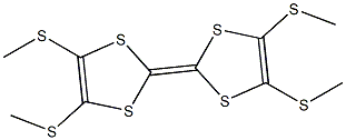 TETRAKIS(METHYLTHIO)TETRATHIAFULVALENE Struktur