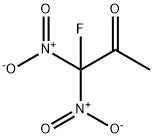 2-Propanone,  1-fluoro-1,1-dinitro- Struktur