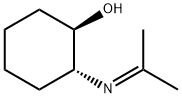 Cyclohexanol, 2-[(1-methylethylidene)amino]-, (1R,2R)- (9CI) Struktur