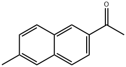 2-Methyl-6-acetylnaphthalene Struktur