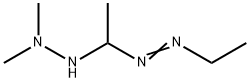 1-[1-(2,2-Dimethylhydrazino)ethyl]-2-ethyldiazene Struktur