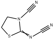 Cyanamide, (3-cyano-2-thiazolidinylidene)- (9CI) Struktur