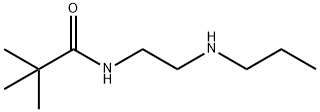 Propanamide,  2,2-dimethyl-N-[2-(propylamino)ethyl]- Struktur