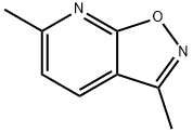 Isoxazolo[5,4-b]pyridine, 3,6-dimethyl- (9CI) Struktur