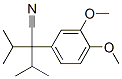 a,a-Diisopropylhomoveratronitrile Struktur