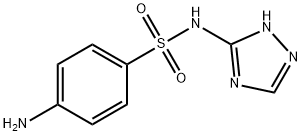 Benzenesulfonamide, 4-amino-N-1H-1,2,4-triazol-3-yl- (9CI) Struktur