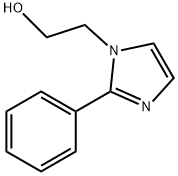 1H-Imidazole-1-ethanol, 2-phenyl- Struktur