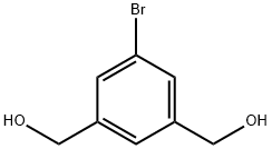 5-BROMO-1,3-DIHYDROXYMETHYLBENZENE Struktur