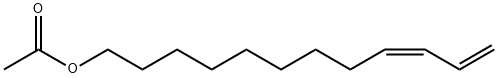 (Z)-dodeca-9,11-dienyl acetate  Struktur