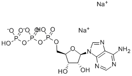 ADENOSINE 5'-TRIPHOSPHATE DISODIUM SALT Struktur