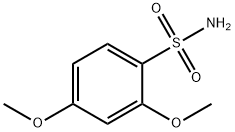 2,4-DIMETHOXYBENZENESULFONAMIDE Struktur