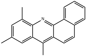 7,9,11-Trimethylbenz[c]acridine Struktur