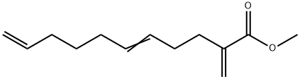 2-Methylene-5,10-undecadienoic acid methyl ester Struktur