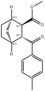 EXO-3-(4-METHYLBENZOYL)-BICYCLO[2.2.1]HEPTANE-ENDO-2-CARBOXYLIC ACID, METHYL ESTER Struktur